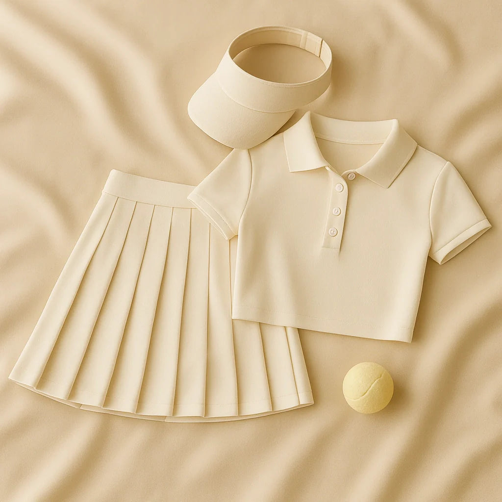 “GlamoROZ Activewear collection featuring neutral-toned leggings, sports bras, and tops designed for comfort, movement, and elegance.”