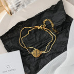 Double Blessing Charm Bracelet - GlamoROZ