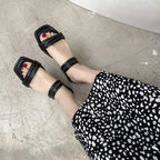Chic Hollow Flat Loafers - GlamoROZ