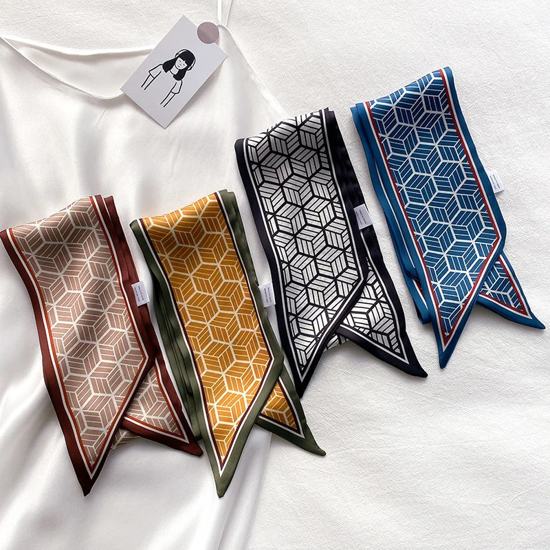 Exquisite Silk Scarf - GlamoROZ