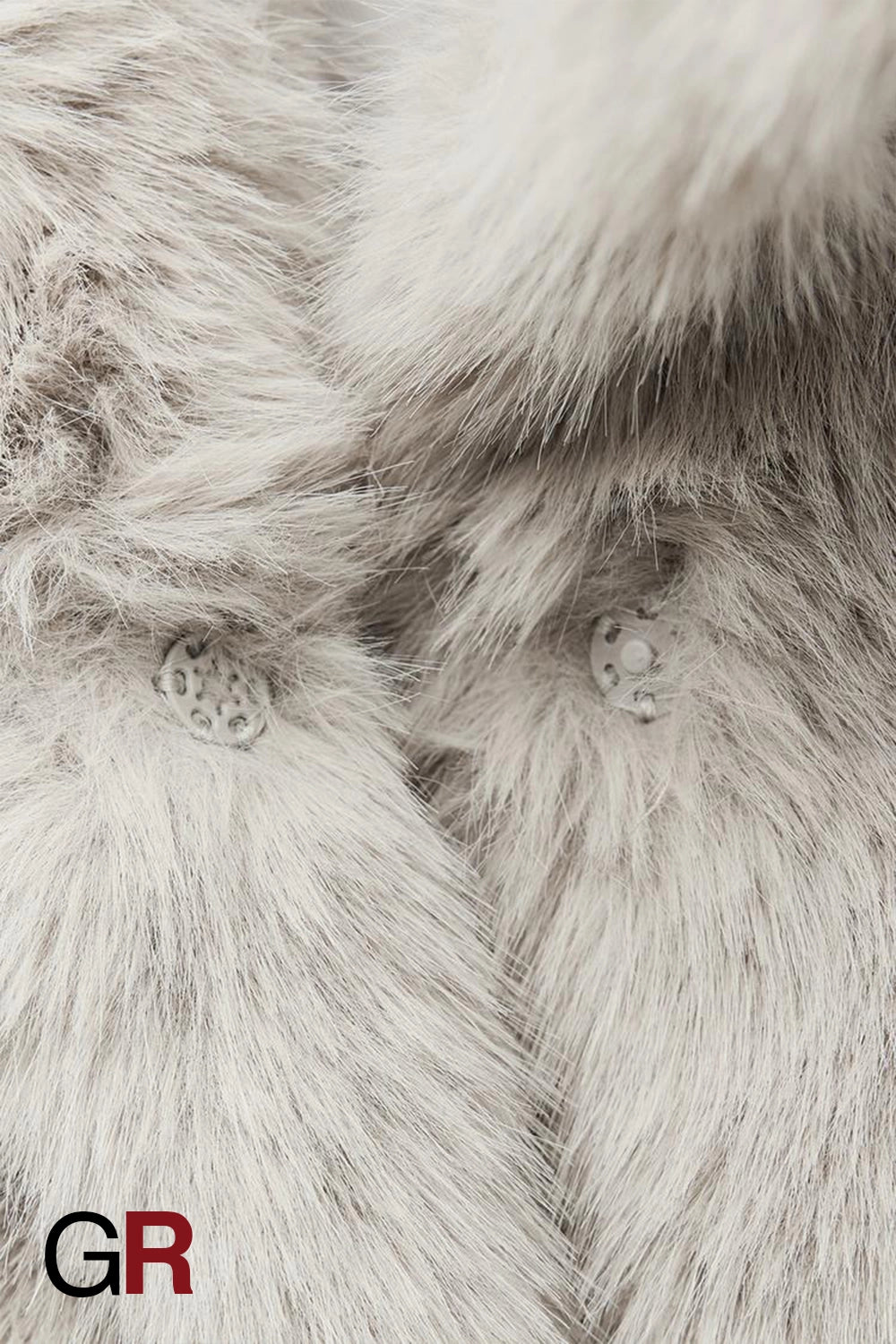 Minimalist Leather and Faux Fur Coat for Women - GlamoROZ