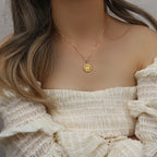 Golden Sunbeam Necklace - GlamoROZ