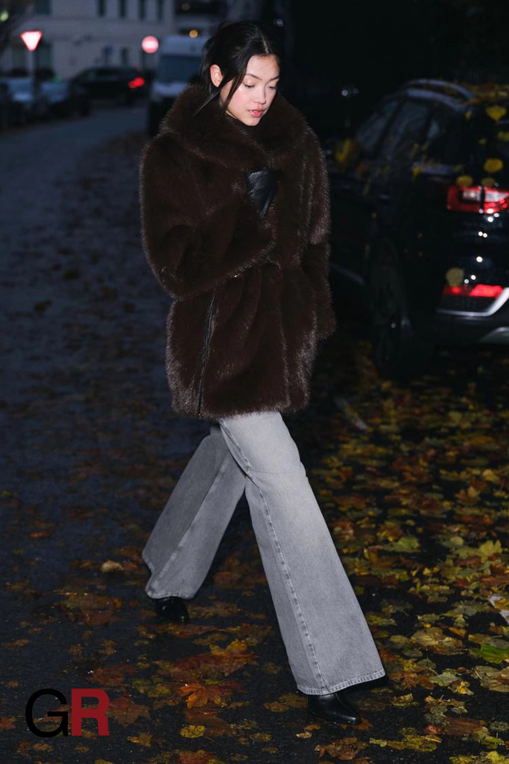 Urban Chic Faux Fur Warm Coat for Women - GlamoROZ