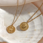 Golden Sunbeam Necklace - GlamoROZ