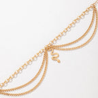 Exquisite Serpentine Multilayer Anklet - GlamoROZ