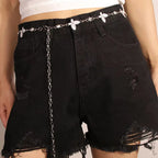 Butterfly Drop Chain Belt - GlamoROZ