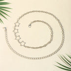 Starry Metal Waist Chain Belt - GlamoROZ