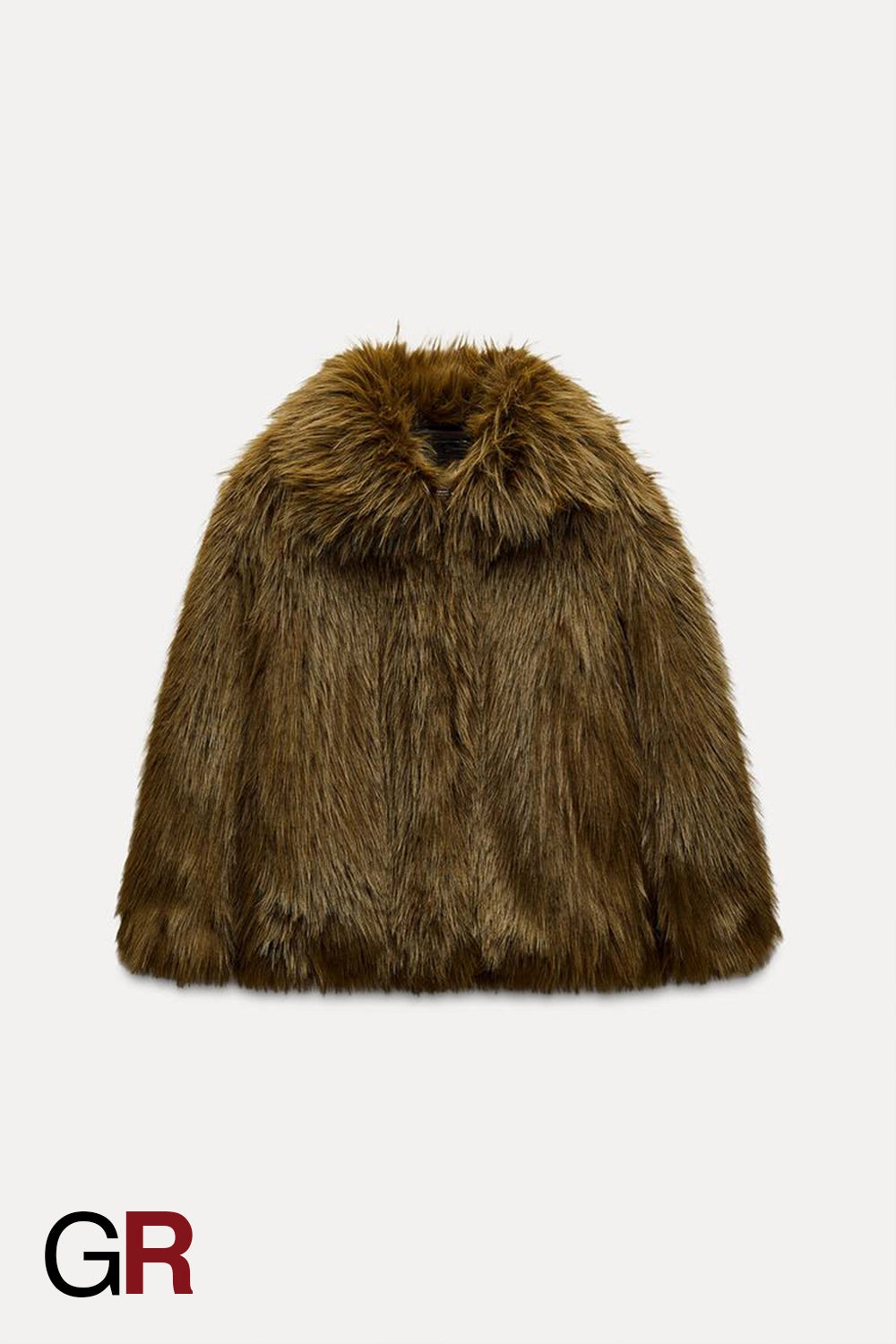 Luxurious Fur Lapel Coat Jacket - GlamoROZ