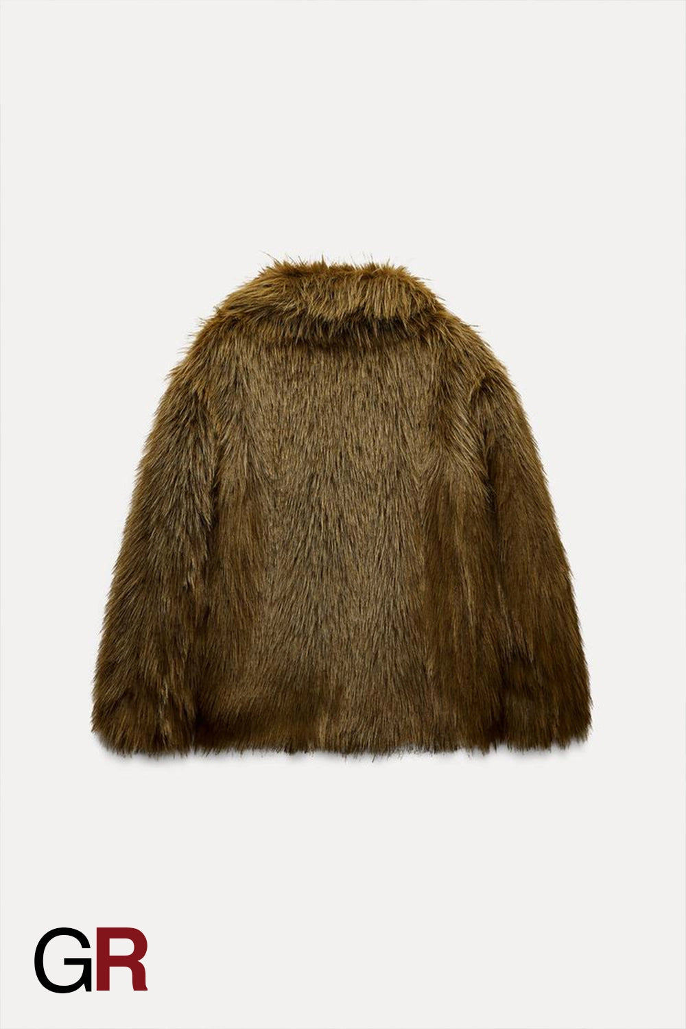 Luxurious Fur Lapel Coat Jacket - GlamoROZ