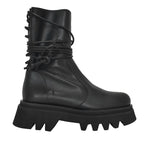 Retro side zip ankle boots