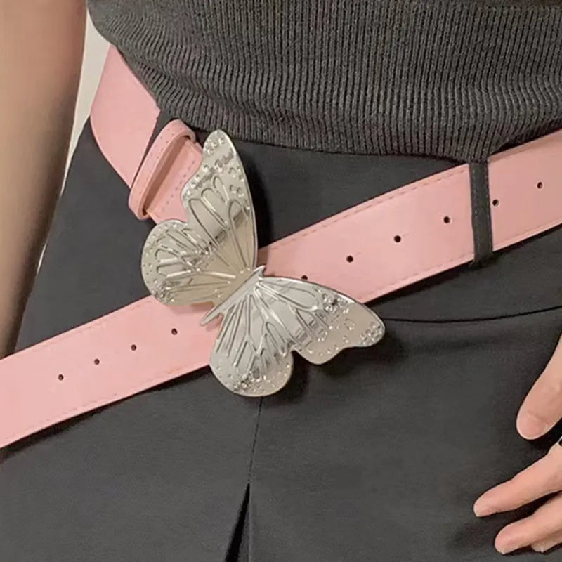 Vintage Butterfly Waist Belt - GlamoROZ