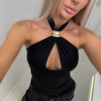 Women's Design Decorative Slim Top