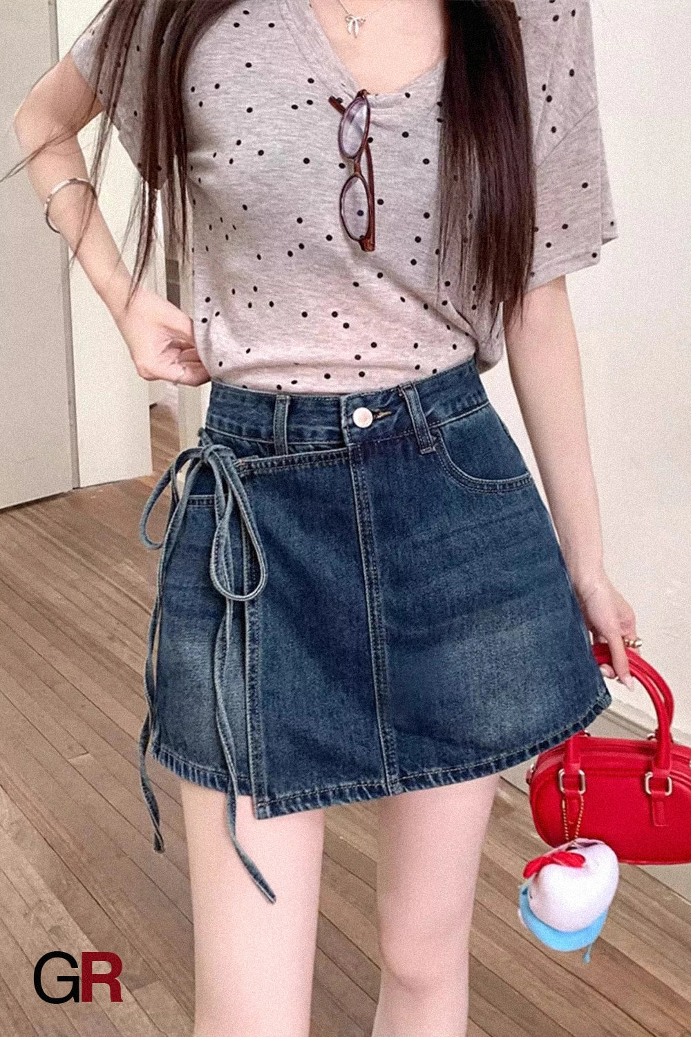 Ivory Court Pleat Skort