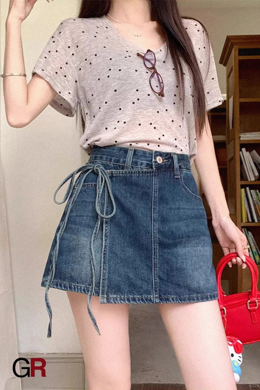 Ivory Court Pleat Skort