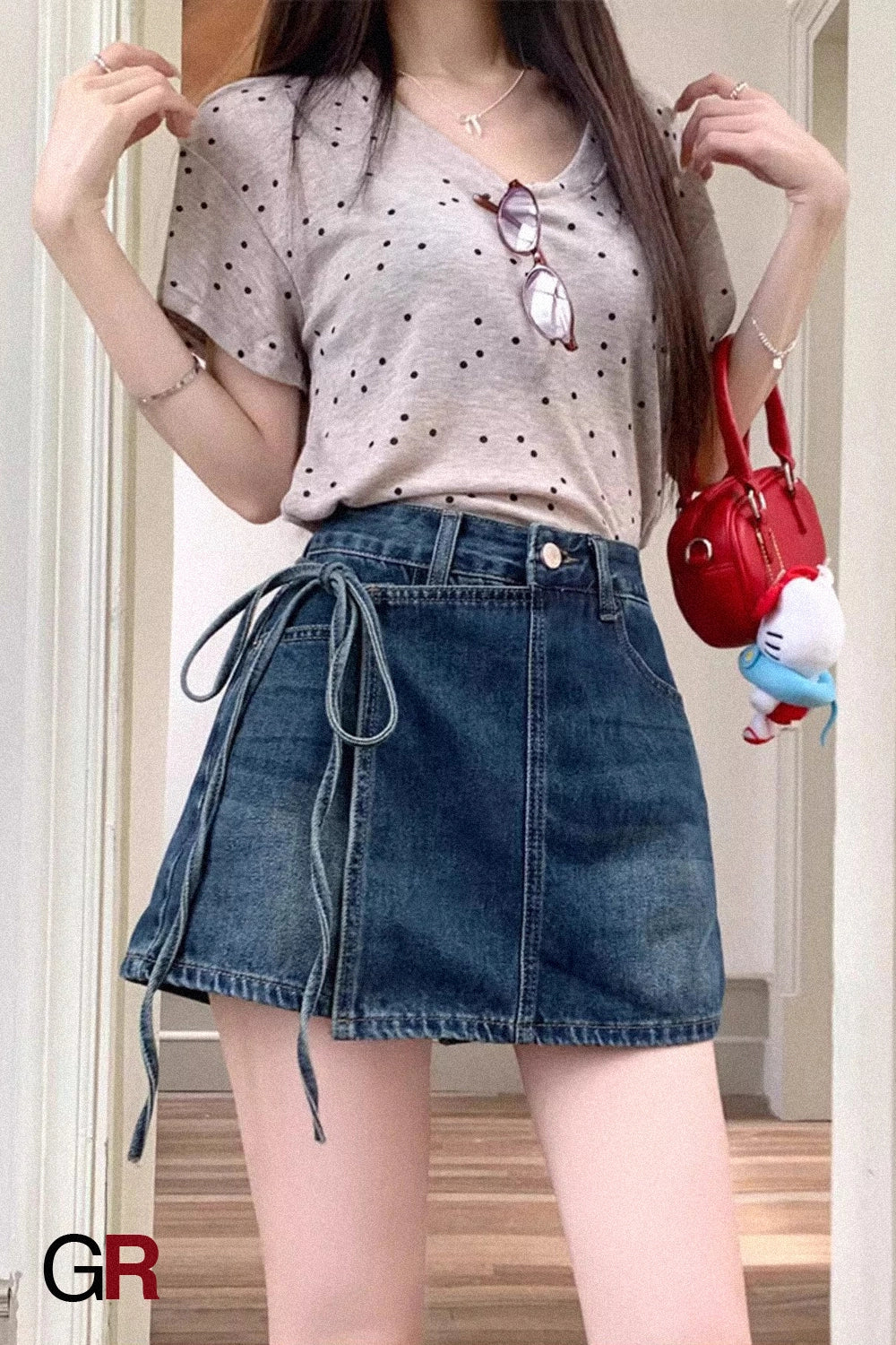 Ivory Court Pleat Skort