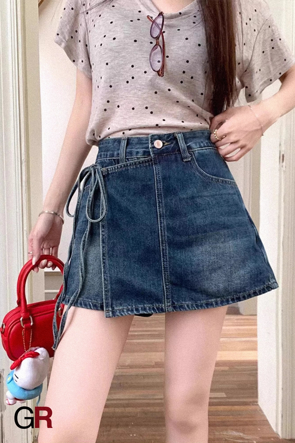 Ivory Court Pleat Skort