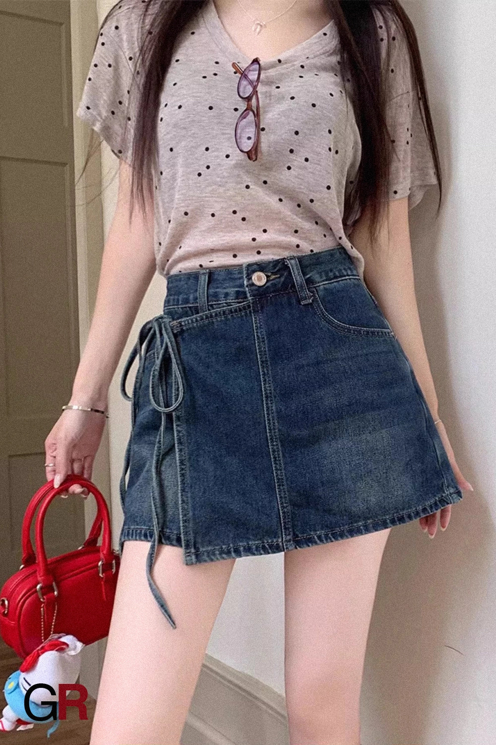 Ivory Court Pleat Skort