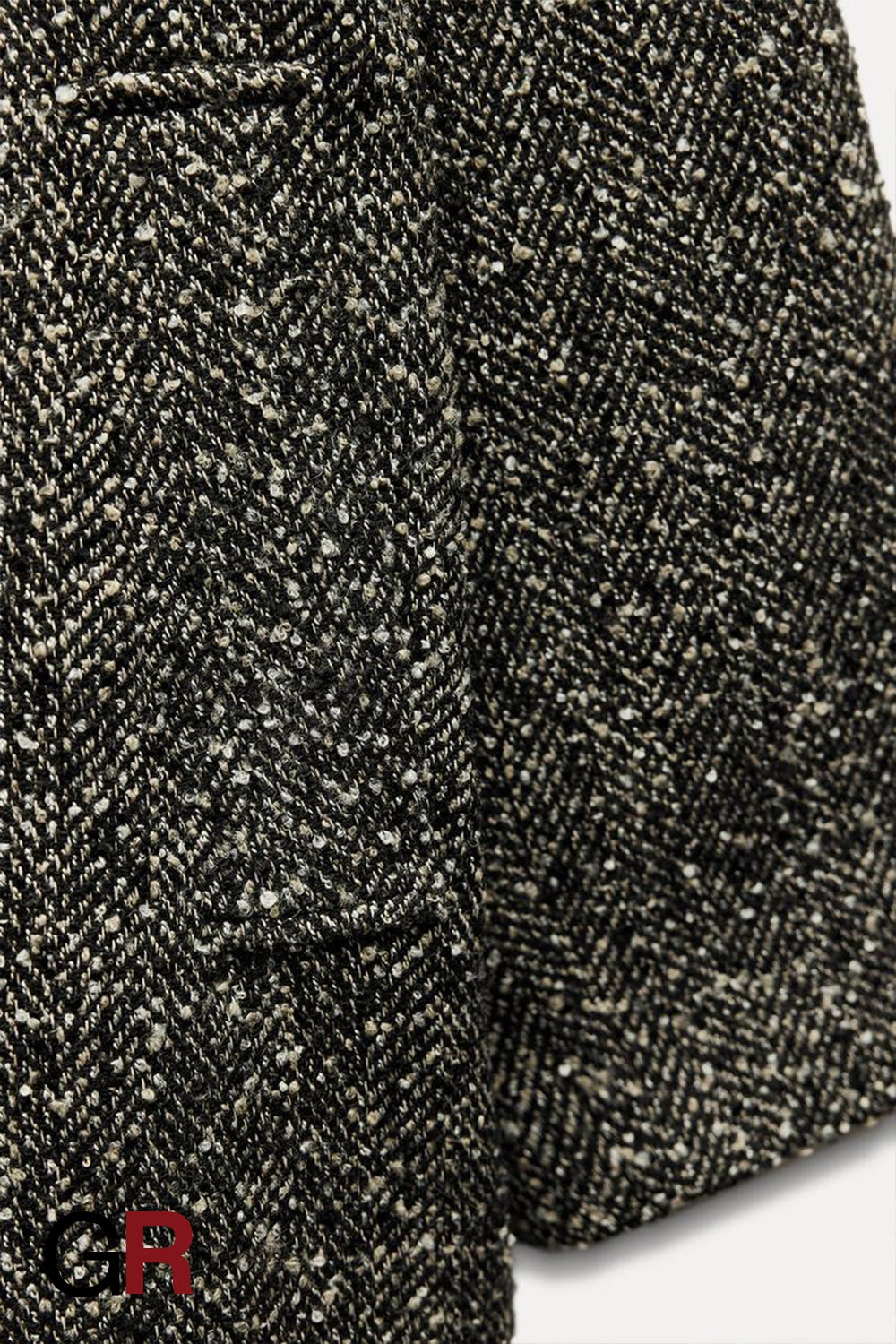 Refined Serrated Twill Mid-Length Overcoat - GlamoROZ