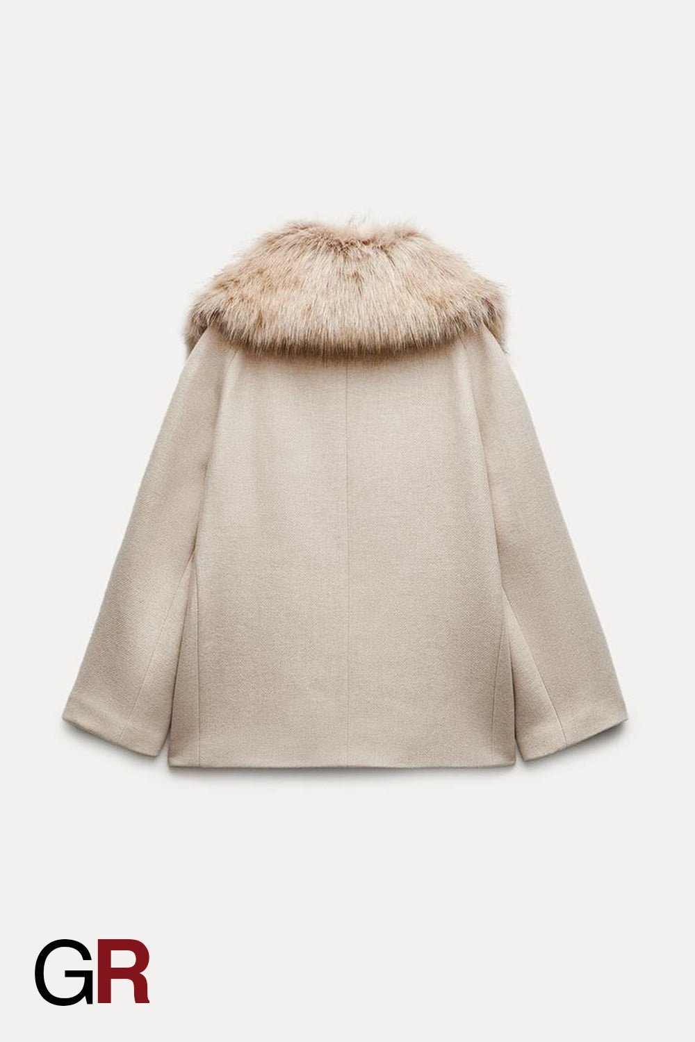 Regal Lapel Slim-Fit Wool Coat - GlamoROZ