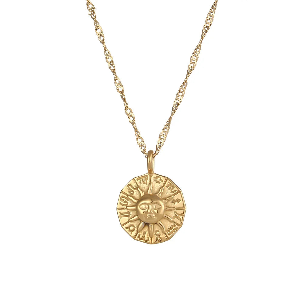 Golden Sunbeam Necklace - GlamoROZ
