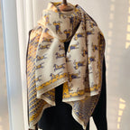 Vintage Charm Winter Scarf - GlamoROZ