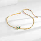 Golden Flutter Necklace - GlamoROZ