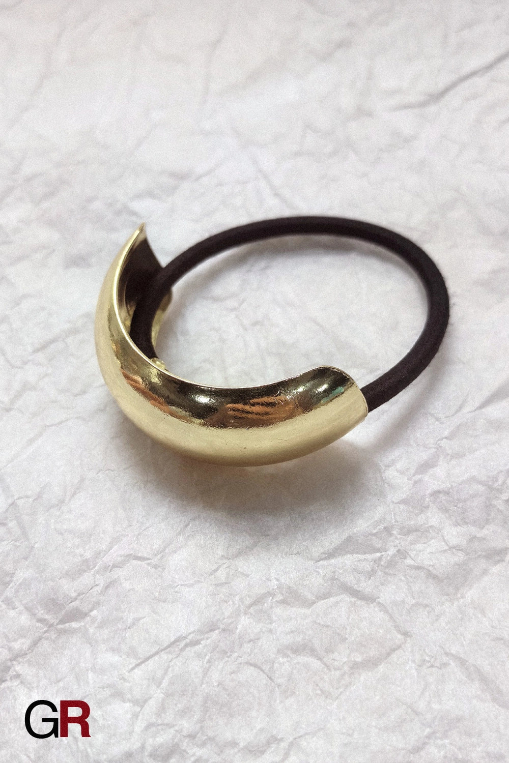 Aurélienne Sculpted Gold Hair Cuffs