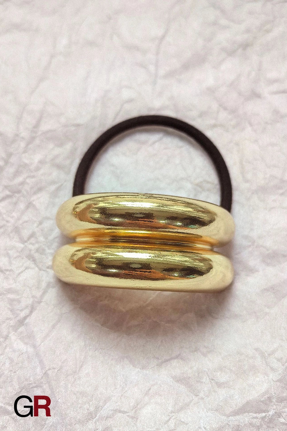 Aurélienne Sculpted Gold Hair Cuffs