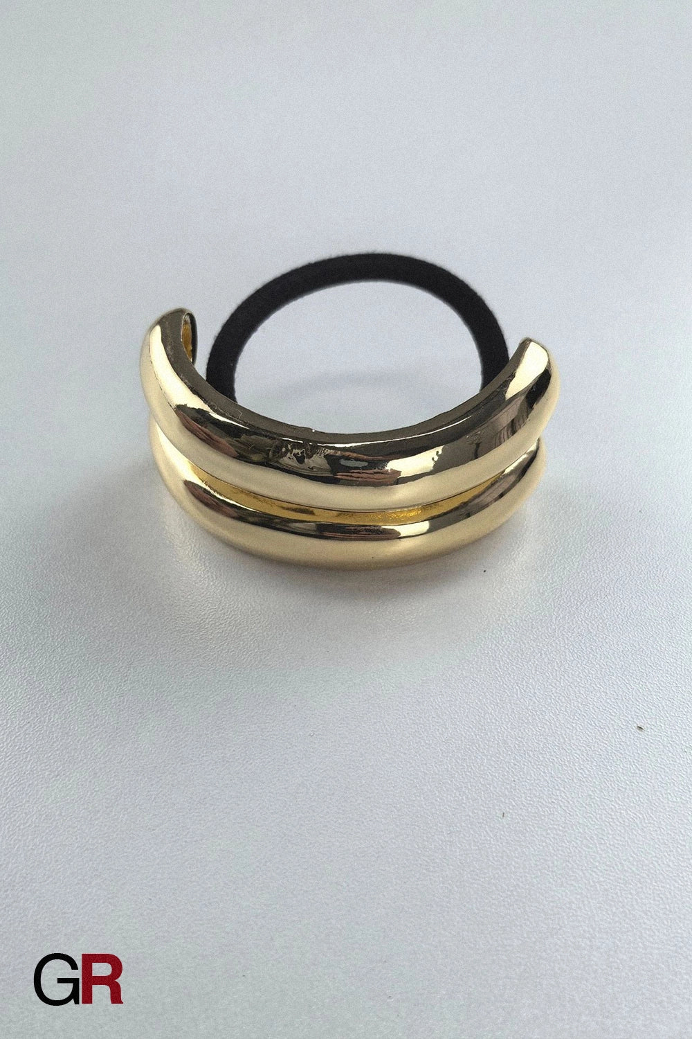 Aurélienne Sculpted Gold Hair Cuffs