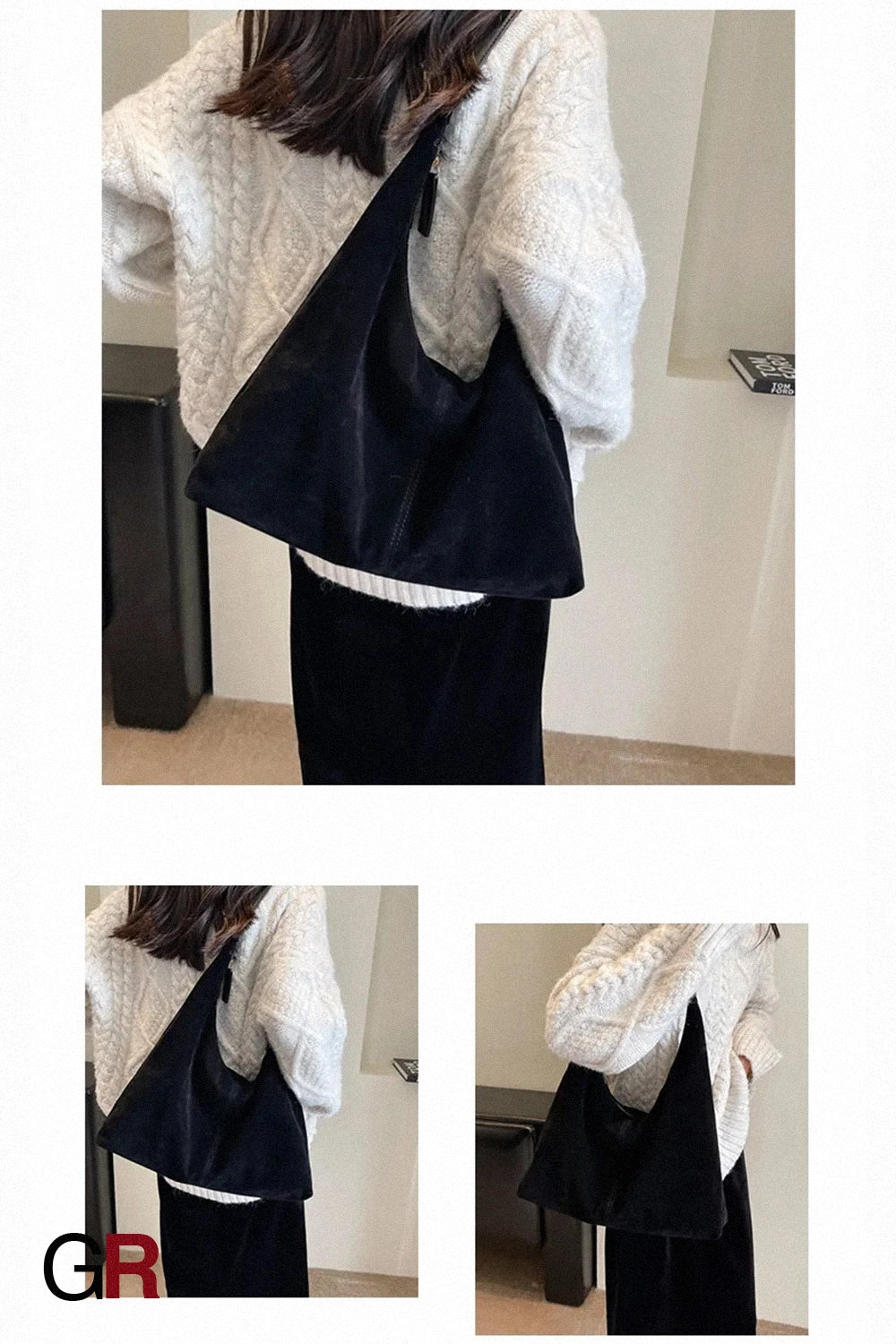 Large Capacity Fashion Ladies Casual Shoulder Underarm Tote Bag