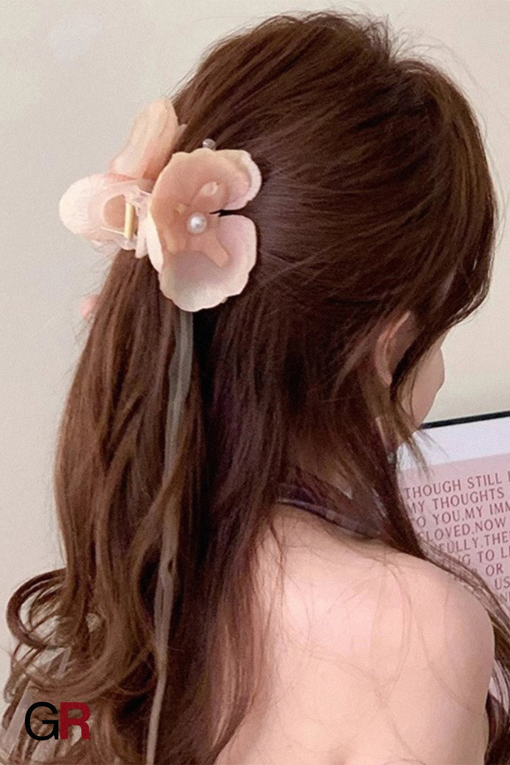 Fleurine Tulle Bloom Hair Clip