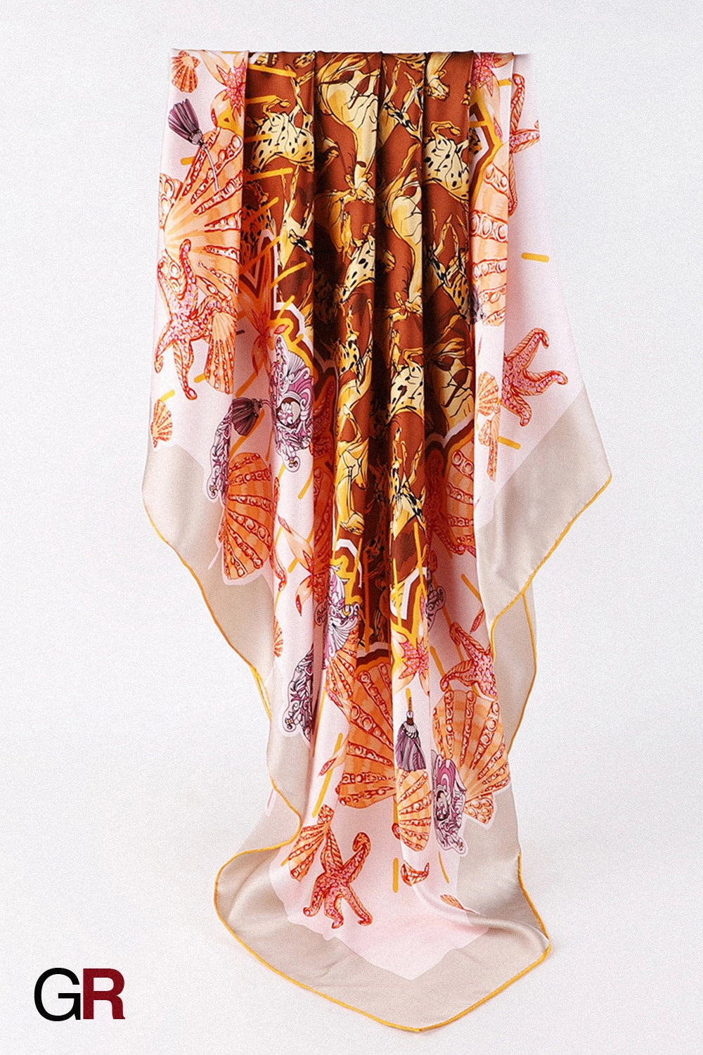 Marina Éclat Silk Scarf