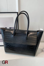 New Stone Pattern Large Capacity Handbag