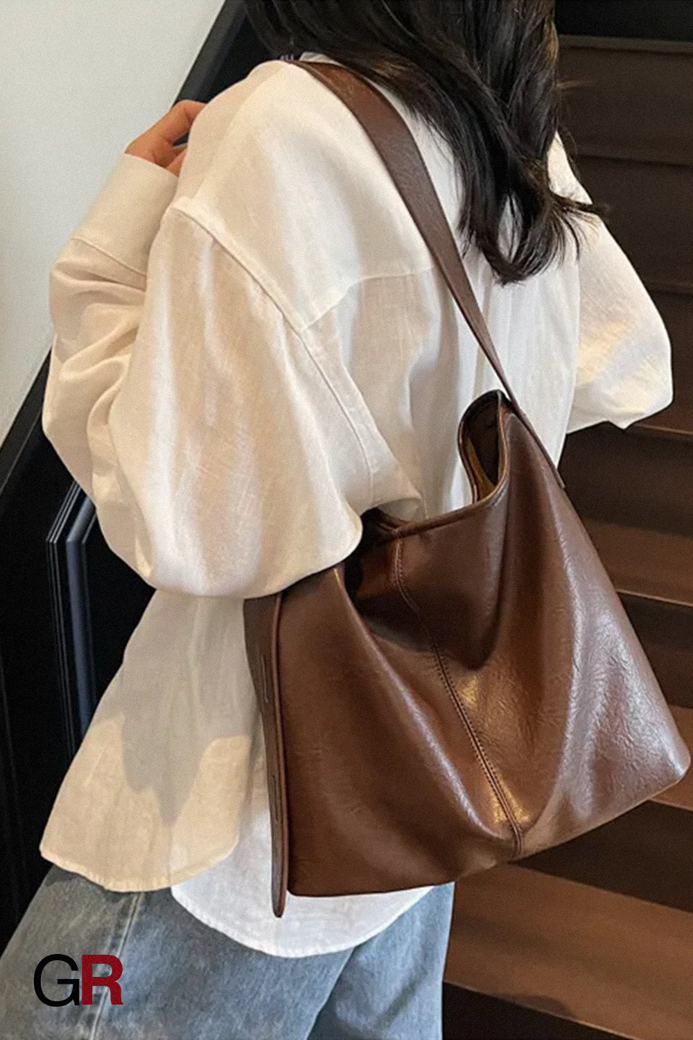 Women's Summer Large Capacity Retro Bucket Bag