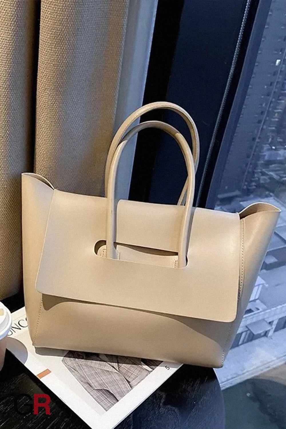 Fashion Women Shoulder Bags Large Capacity Handbags Simple Retro Tote Bags Solid Color Famous Brand High Quality Bags