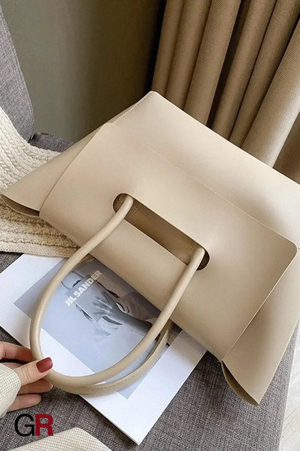Fashion Women Shoulder Bags Large Capacity Handbags Simple Retro Tote Bags Solid Color Famous Brand High Quality Bags