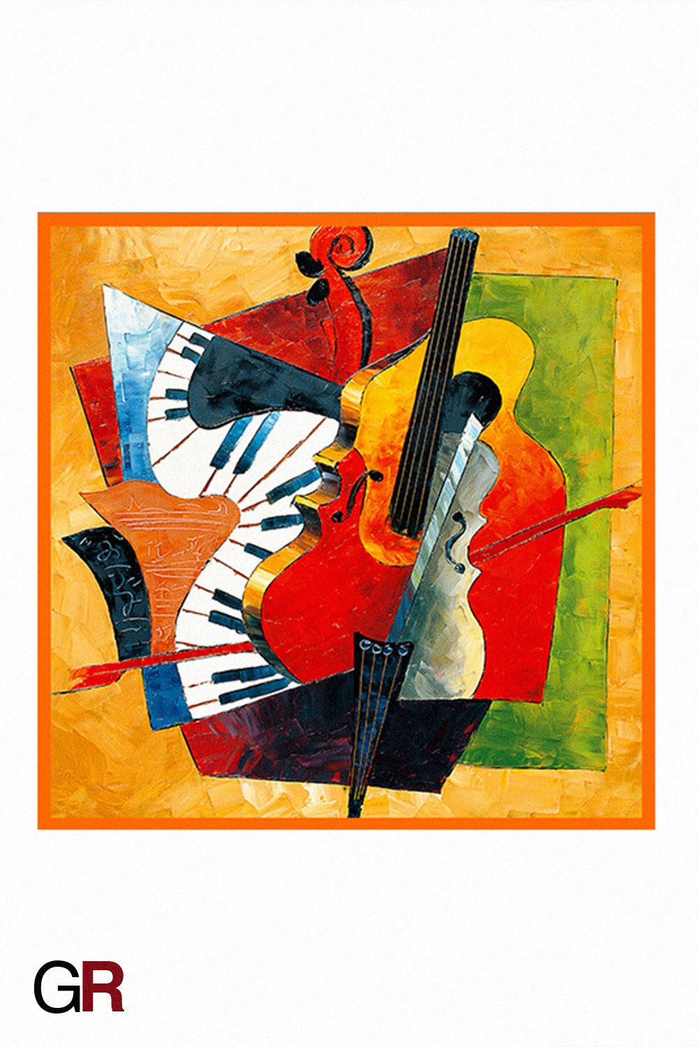 Sonata en Couleurs Scarf