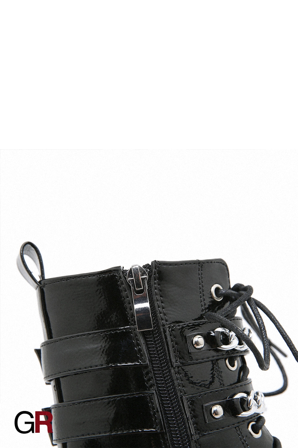 Valentina Chain Combat Boots