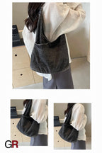 Casual Large Capacity Denim Shoulder Tote Bag