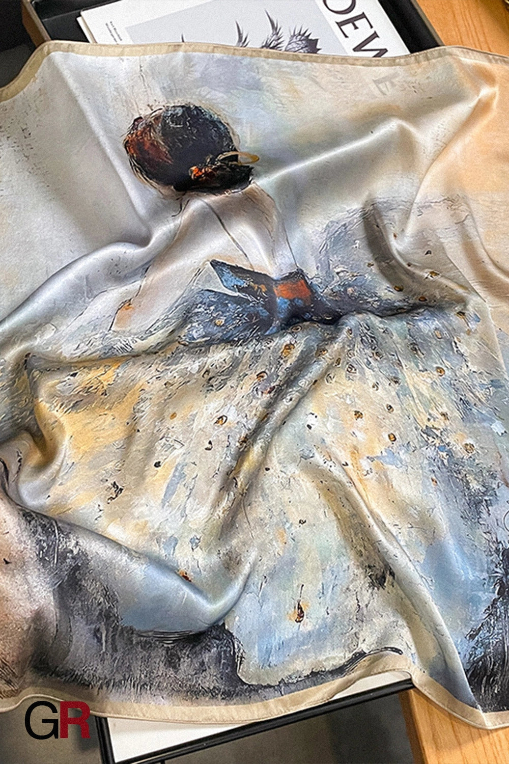 Monet Mist Silk Scarf