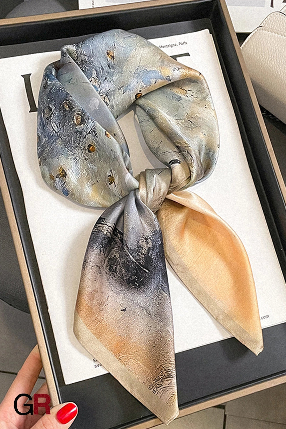 Monet Mist Silk Scarf