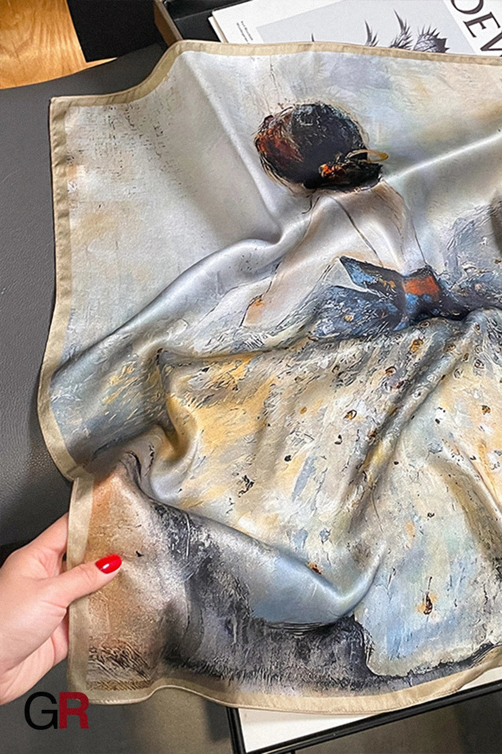 Monet Mist Silk Scarf