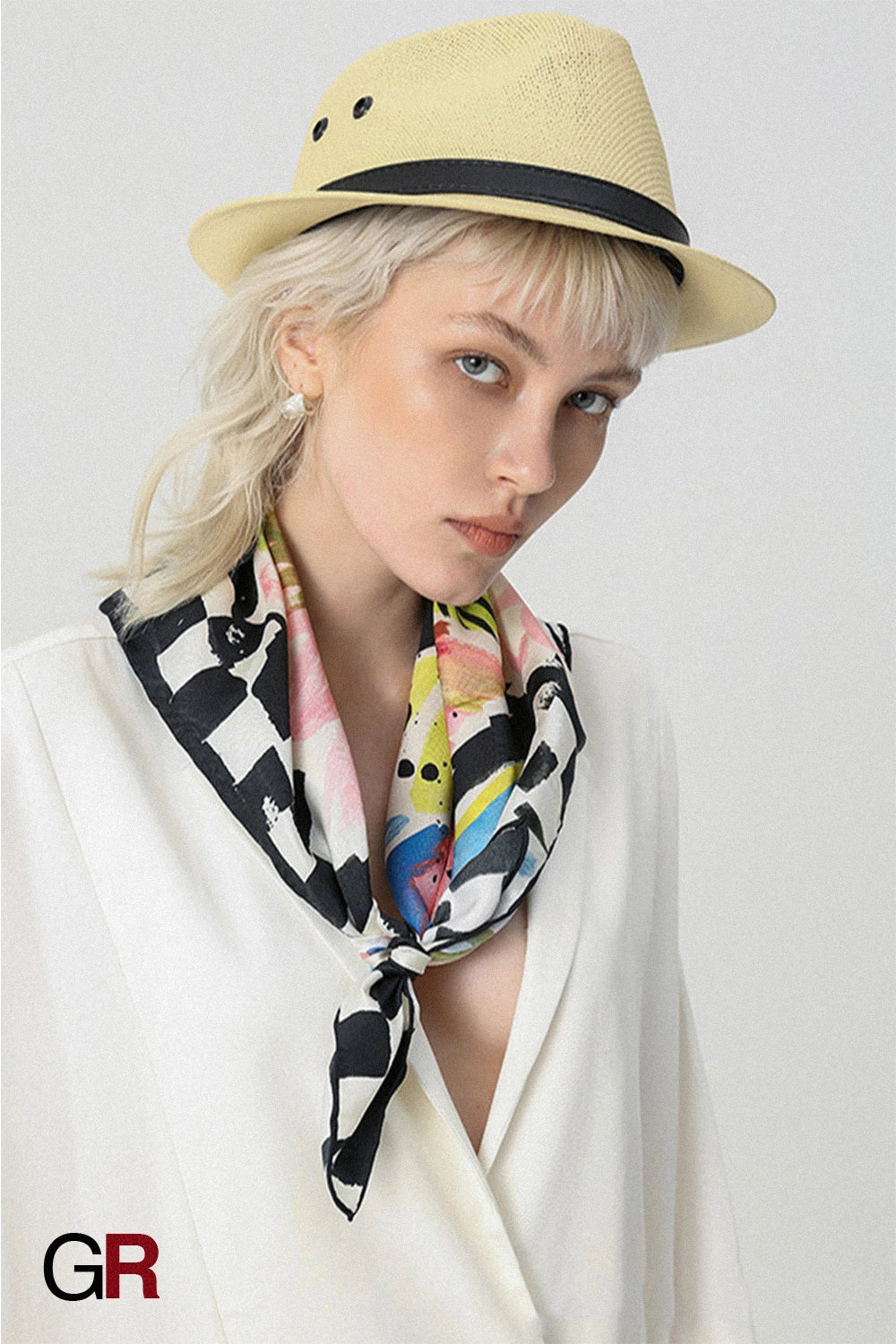 Artois Bloom Silk Square