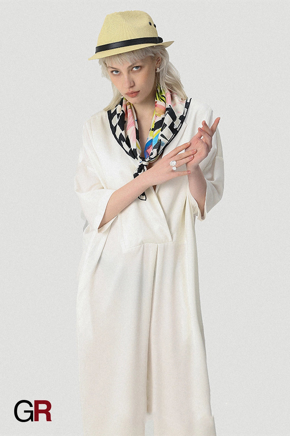 Artois Bloom Silk Square