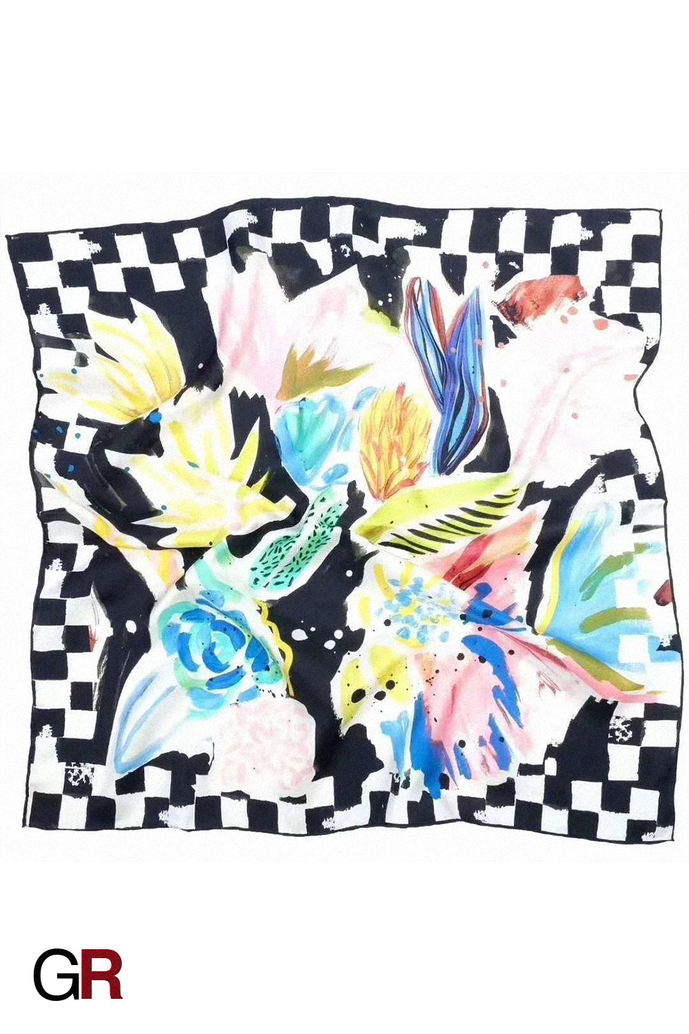 Artois Bloom Silk Square