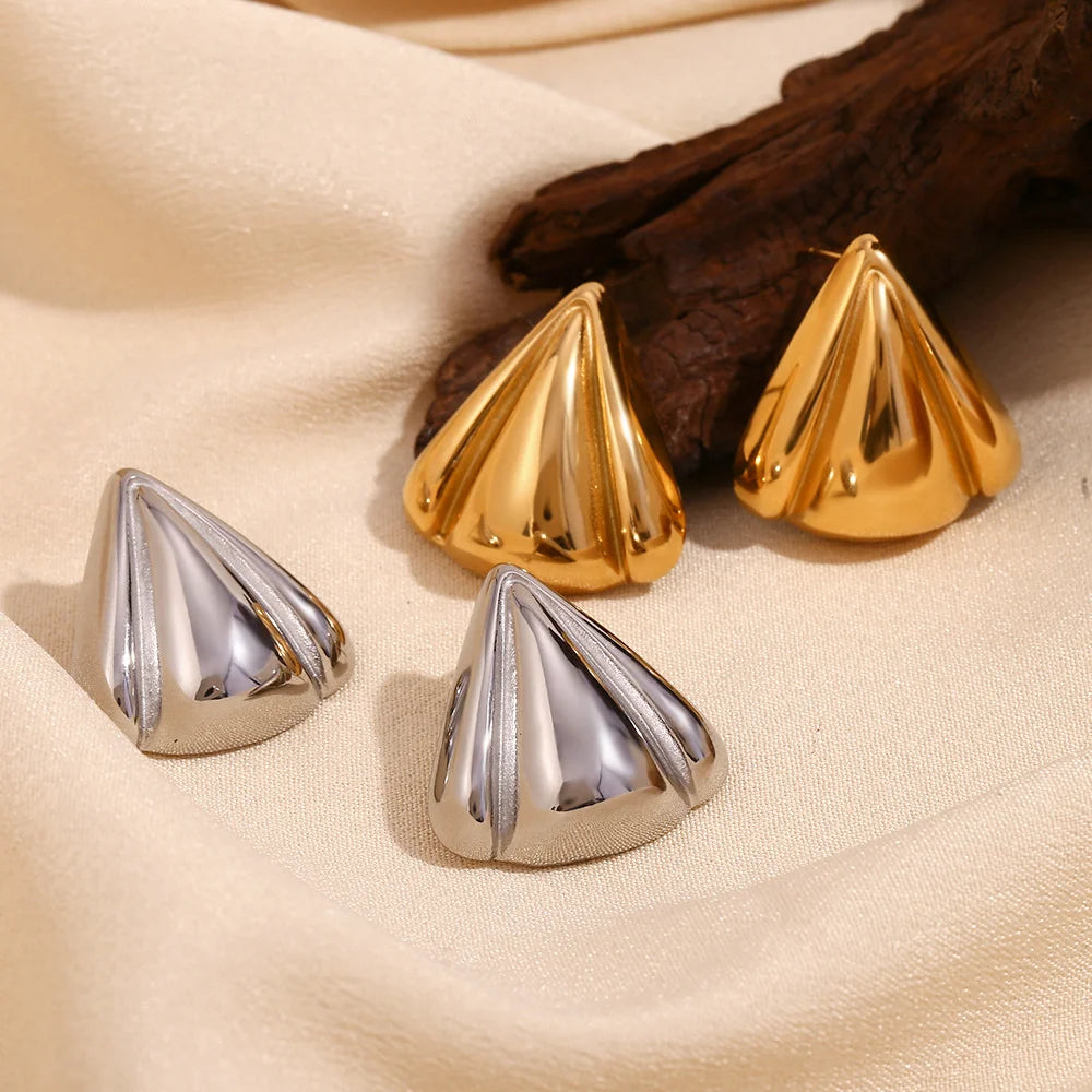 Geometric Artisan Earrings - GlamoROZ
