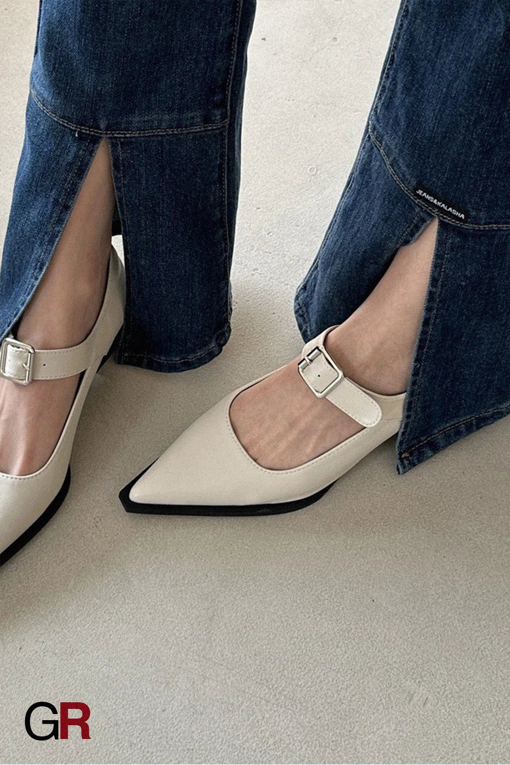 Margaux Pointed Mary Janes