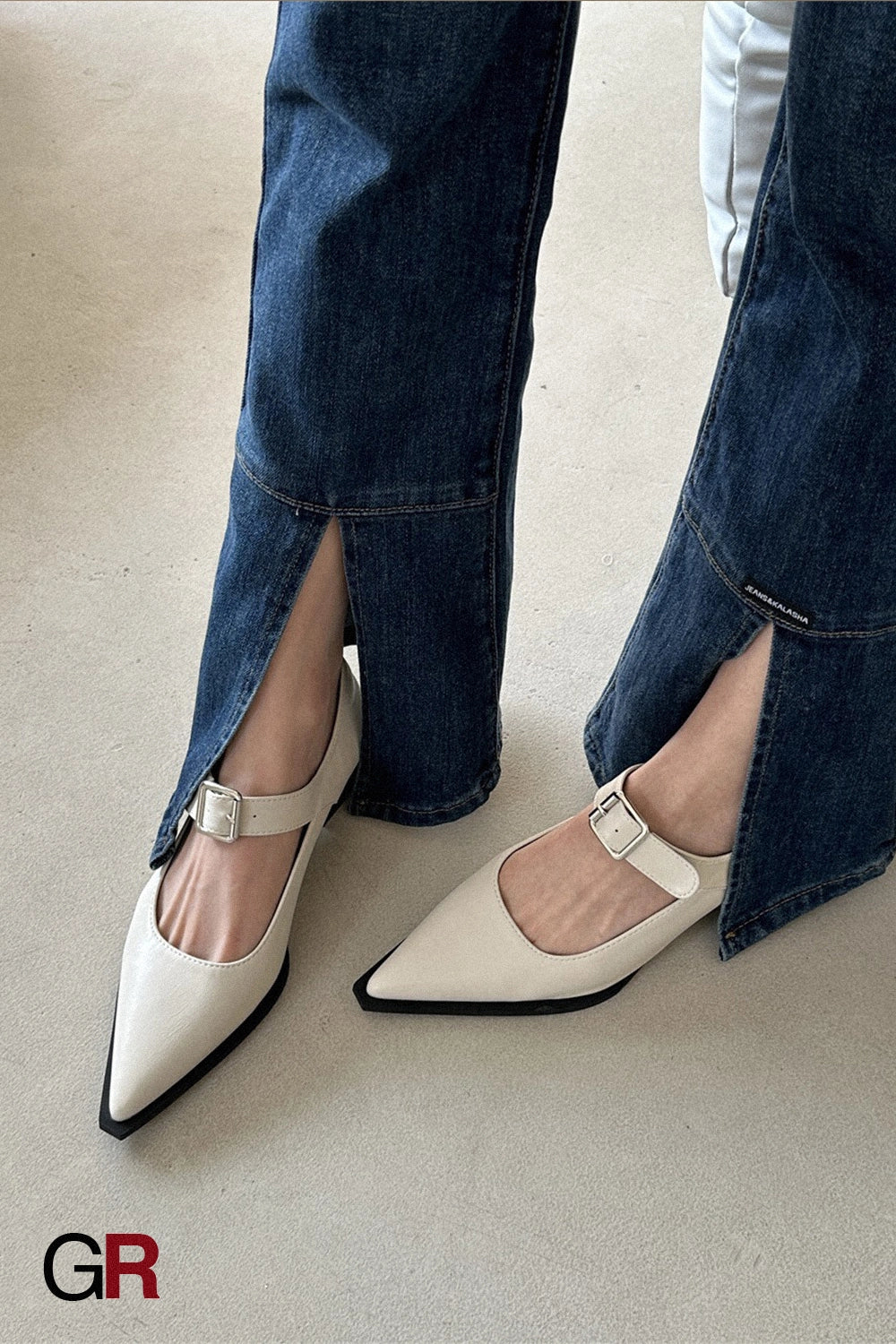 Margaux Pointed Mary Janes