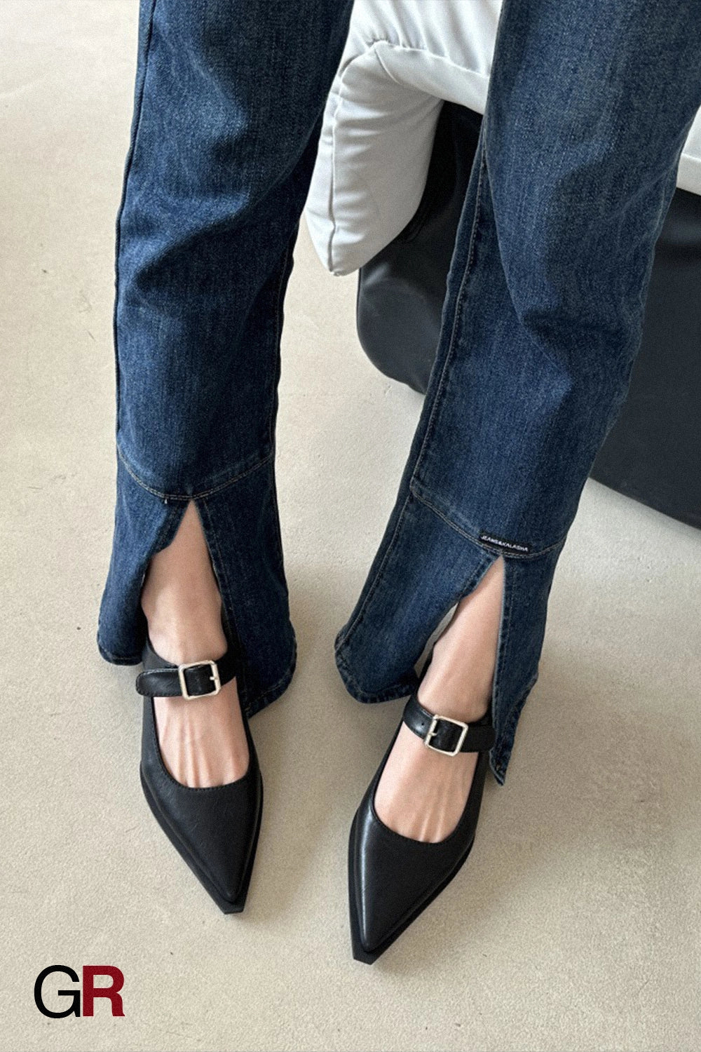 Margaux Pointed Mary Janes