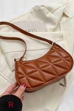 Retro Casual Portable Shoulder Bag Fashion Underarm Bag Women